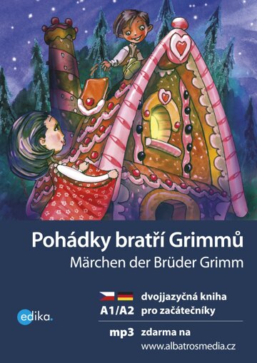 Obálka knihy Pohádky bratří Grimmů A1/A2