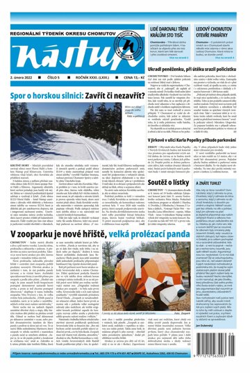 Obálka e-magazínu Nástup 5/2022