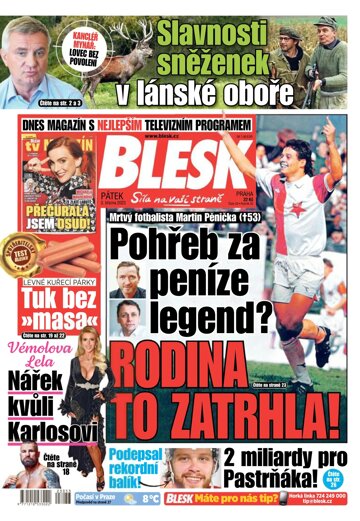 Obálka e-magazínu Blesk 3.3.2023