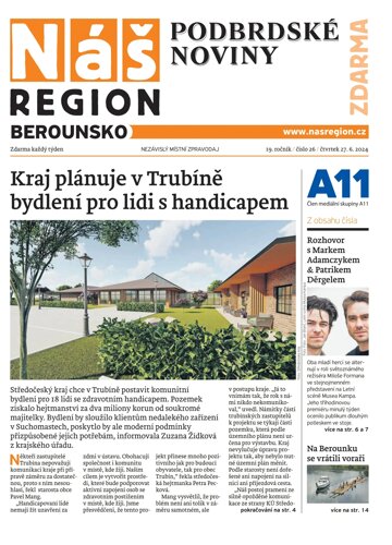 Obálka e-magazínu Náš Region - Berounsko 26/2024