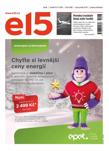 Obálka e-magazínu E15 18.11.2024