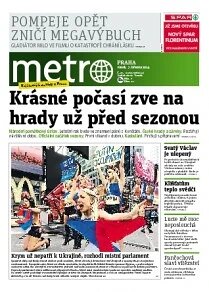 Obálka e-magazínu deník METRO 7.3.2014