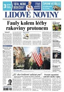 Obálka e-magazínu Lidové noviny 26.4.2014