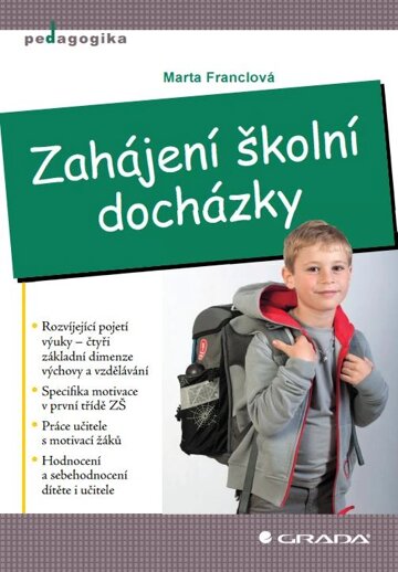 Obálka knihy Zahájení školní docházky