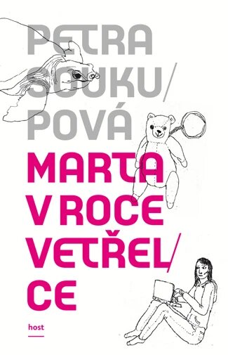 Obálka knihy Marta v roce vetřelce