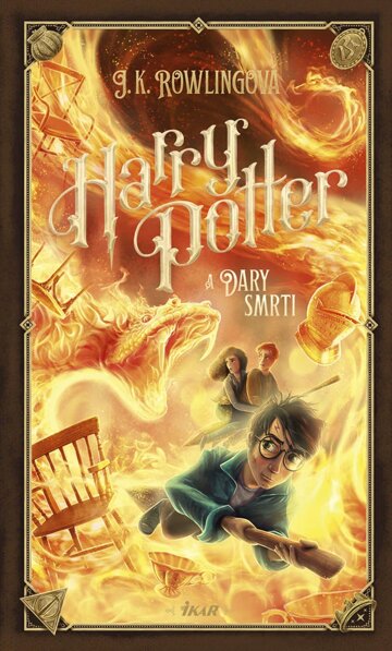 Obálka knihy Harry Potter a Dary smrti