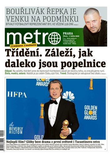 Obálka e-magazínu deník METRO 7.1.2020