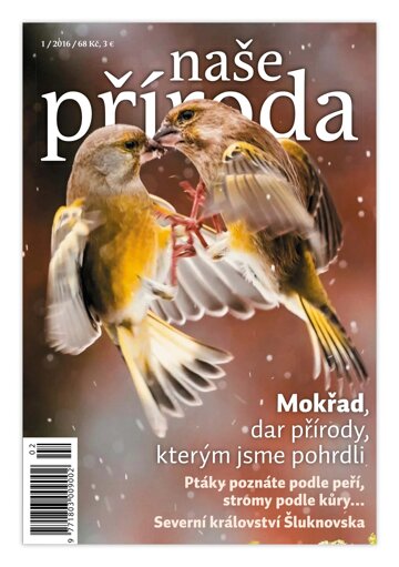 Obálka e-magazínu Naše příroda 1/2016