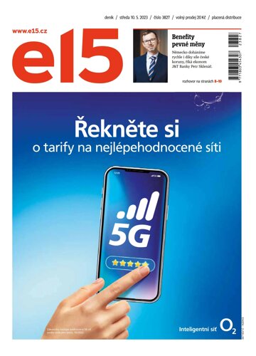 Obálka e-magazínu E15 10.5.2023