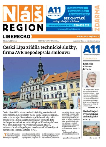 Obálka e-magazínu Náš Region - Liberecko 31/2024