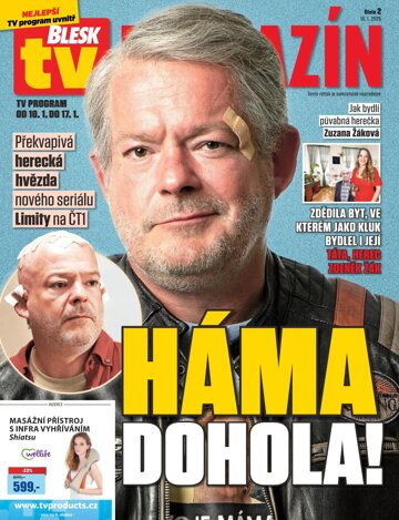 Obálka e-magazínu Blesk Tv magazín - 10.01.2025