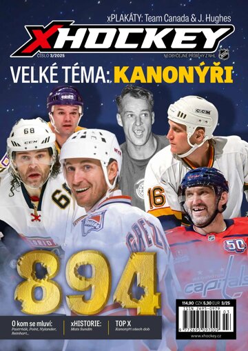 Obálka e-magazínu xHockey 3/2025