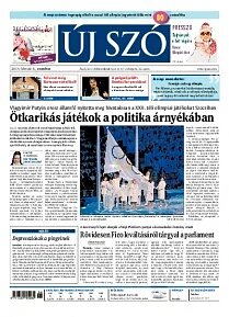 Obálka e-magazínu Új Szó 8.2.2014