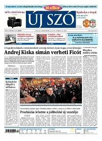 Obálka e-magazínu Új Szó 18.3.2014