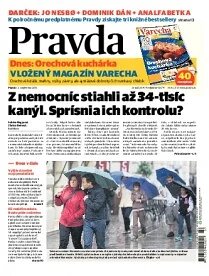 Obálka e-magazínu Pravda 12. 9. 2014