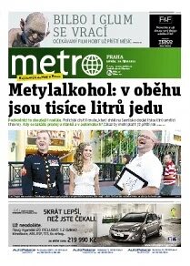 Obálka e-magazínu deník METRO 10.10.2012