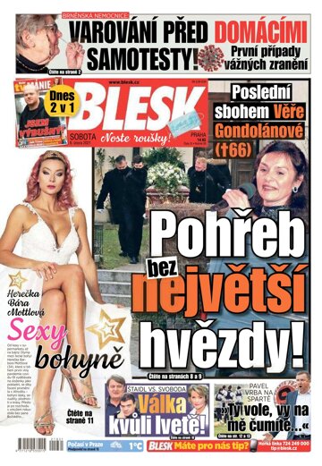 Obálka e-magazínu Blesk 6.2.2021