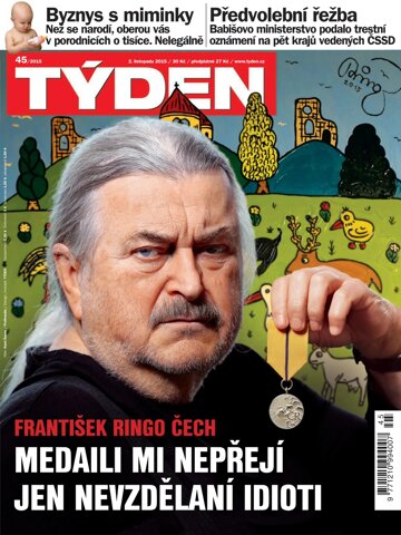 Obálka e-magazínu Týden 45/2015