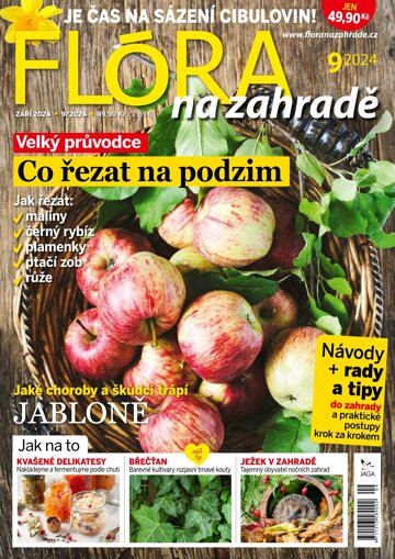 Obálka e-magazínu Flóra na zahradě na zahradě 9/2024