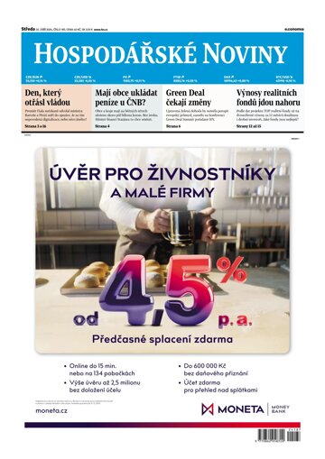 Obálka e-magazínu Hospodářské noviny 187 - 25.9.2024