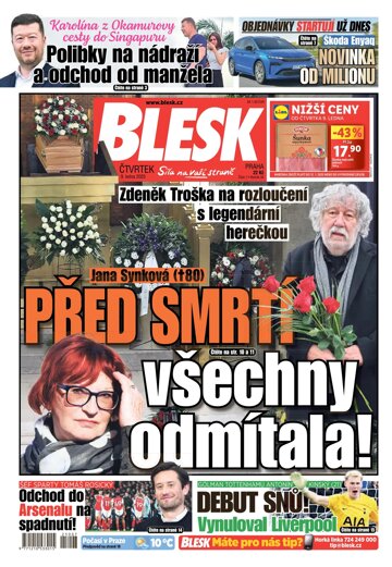 Obálka e-magazínu Blesk 9.1.2025