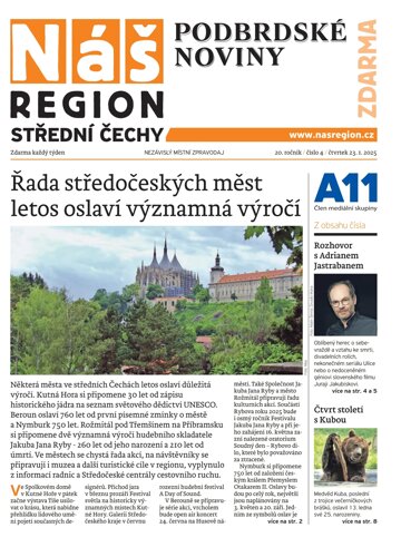 Obálka e-magazínu Náš Region - Berounsko 4/2025