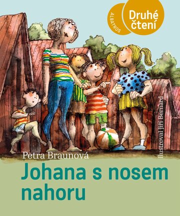 Obálka knihy Johana s nosem nahoru