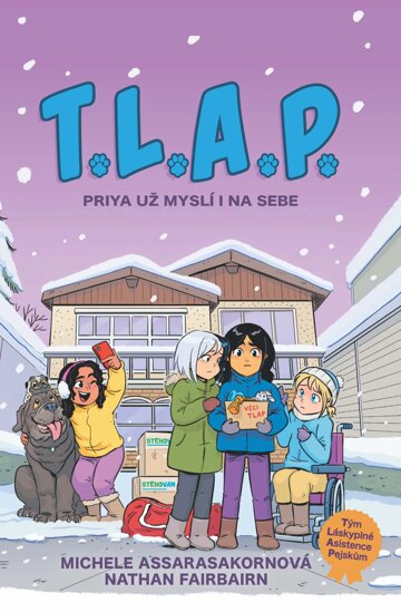 Obálka knihy T.L.A.P.: Priya už myslí i na sebe