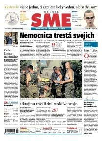 Obálka e-magazínu SME 16.8.2014