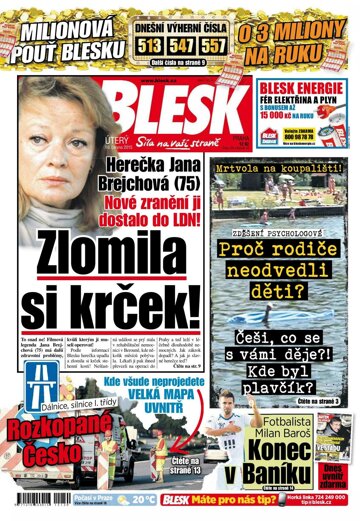 Obálka e-magazínu Blesk 16.6.2015