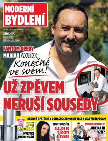 Obálka e-magazínu Příloha Blesk Moderní bydlení - 23.9.2015