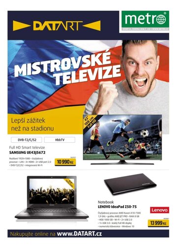 Obálka e-magazínu deník METRO 21.6.2016