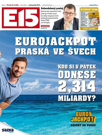 Obálka e-magazínu E15 21.6.2018