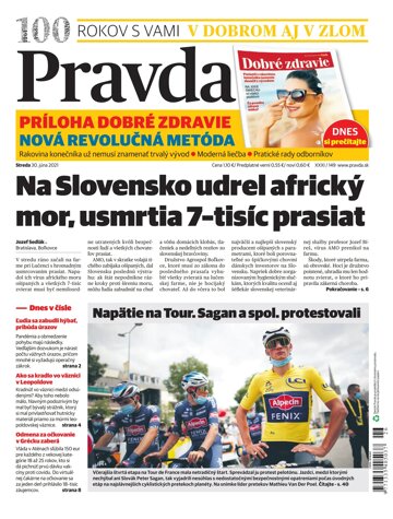 Obálka e-magazínu Pravda Dennik 30. 6. 2021