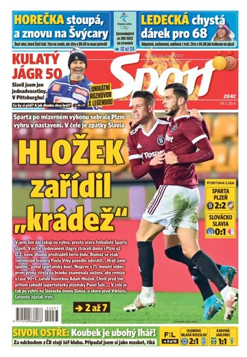 Obálka e-magazínu Sport 14.2.2022