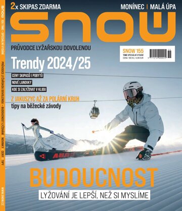 Obálka e-magazínu SNOW 155 time - průvodce lyžařskou dovolenou25/2024