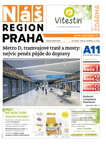 Obálka e-magazínu Náš Region - Praha 49/2024