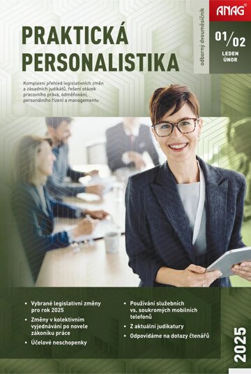 Obálka e-magazínu Praktická Personalistika 1–2/2025