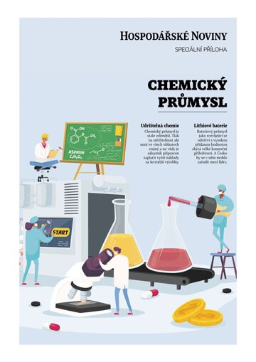 Obálka e-magazínu Hospodářské noviny - příloha 026 - 6.2.2025 Chemický průmysl