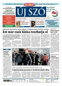 Obálka e-magazínu Új Szó 25.2.2014