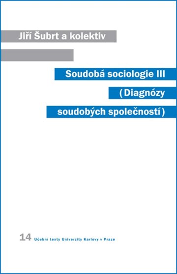 Obálka knihy Soudobá sociologie III.