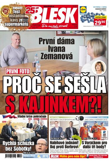 Obálka e-magazínu Blesk 11.5.2017