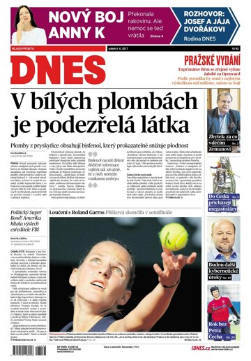 Obálka e-magazínu MF Dnes 9.6.2017