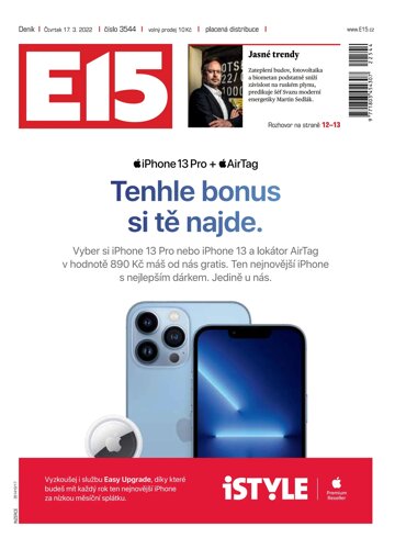 Obálka e-magazínu E15 17.3.2022