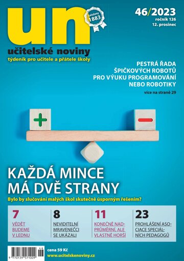 Obálka e-magazínu Učitelské noviny 46/2023