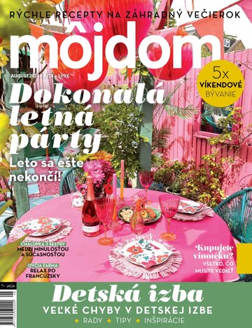 Obálka e-magazínu Môj dom 8/2024