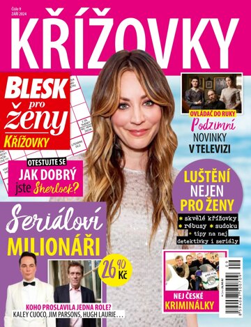 Obálka e-magazínu Blesk pro ženy Křížovky 9/2024