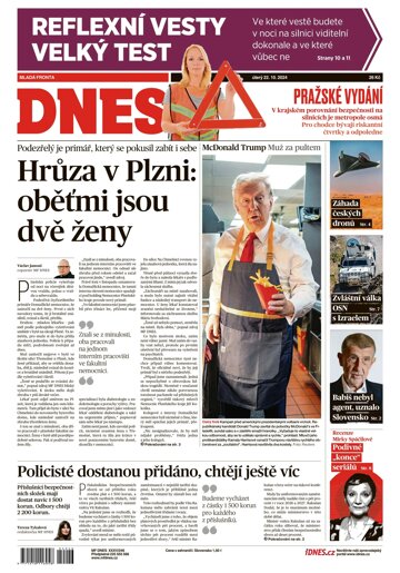 Obálka e-magazínu MF Dnes 22.10.2024