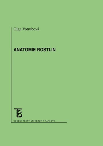 Obálka knihy Anatomie rostlin