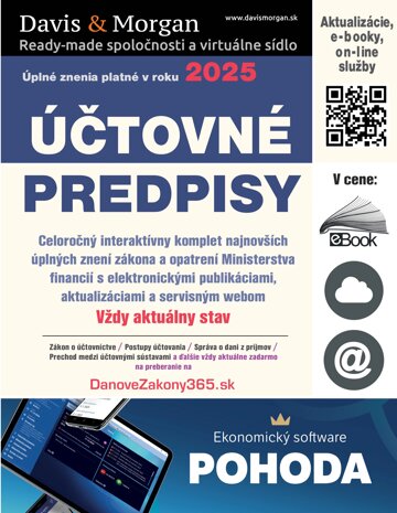 Obálka knihy Účtovné predpisy 2025